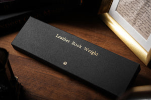 Leather Book Weight by TCC Presents