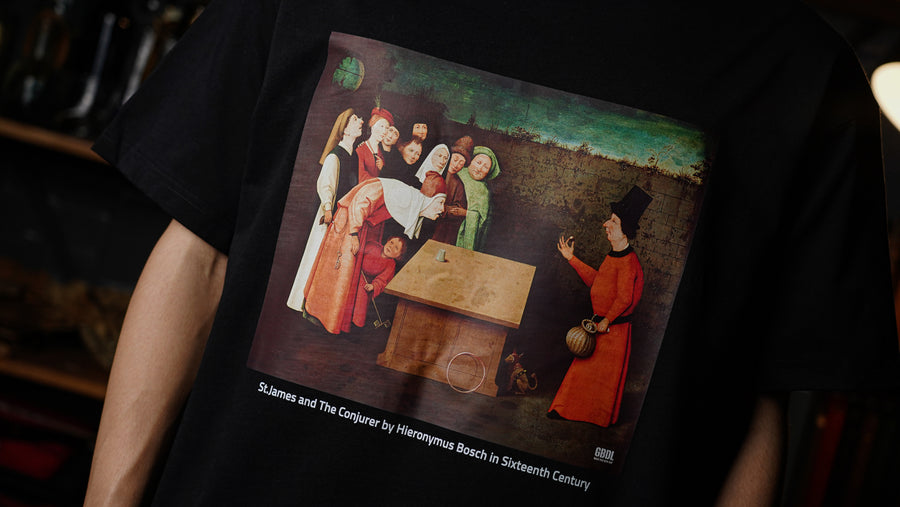 The Conjurer T-Shirt By TCC Magic & GBDL