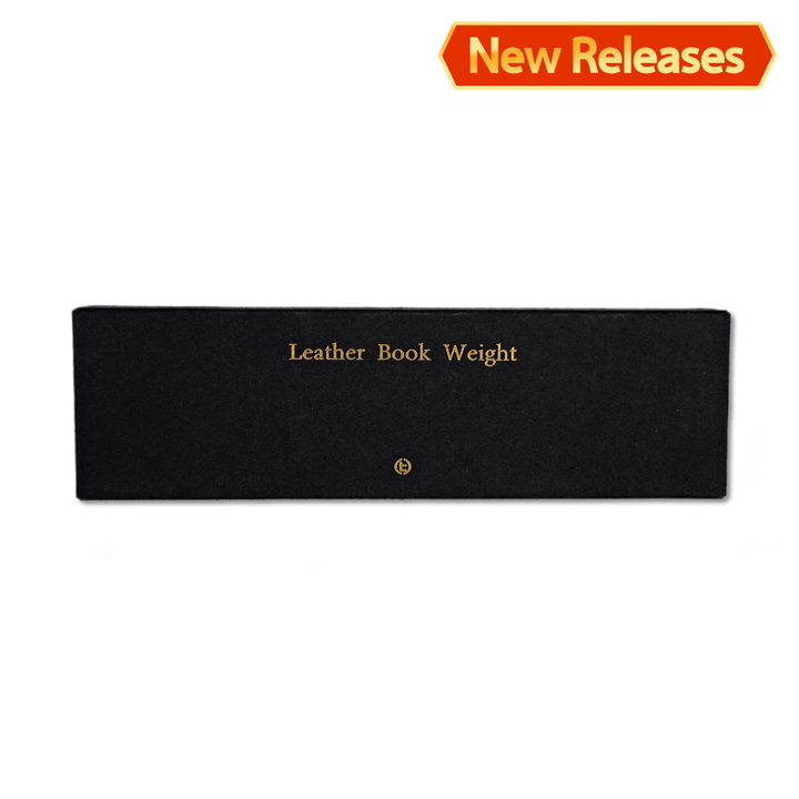 Leather Book Weight by TCC Presents